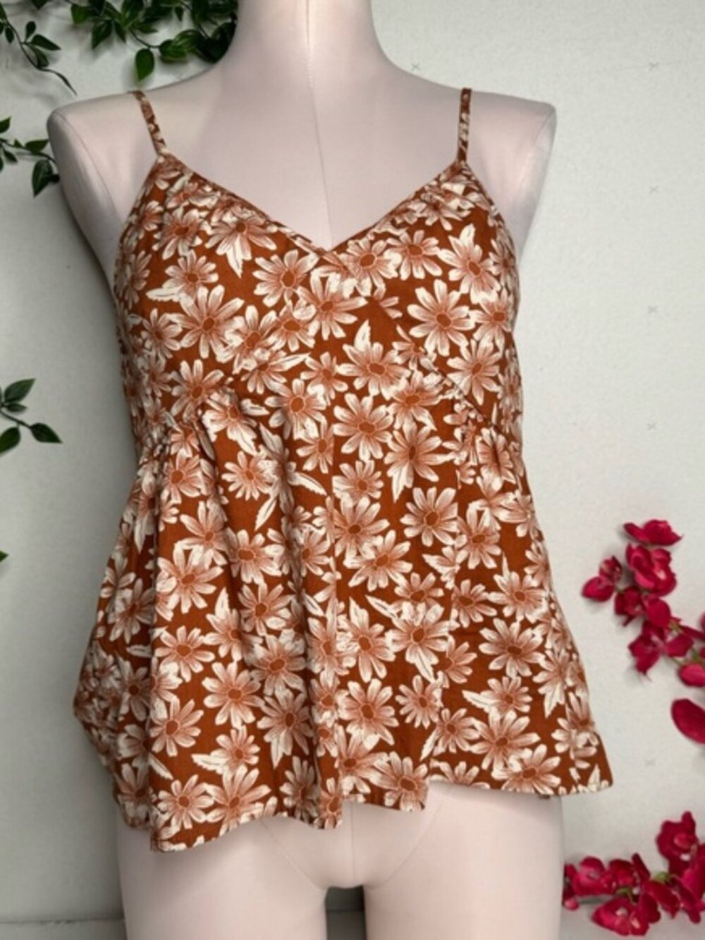 🧡 🌺 GAP Floral Top 🌺🧡